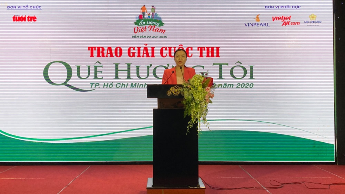 Phó Giám đốc Sở Du lịch TP.HCM Võ Thị Ngọc Thuý