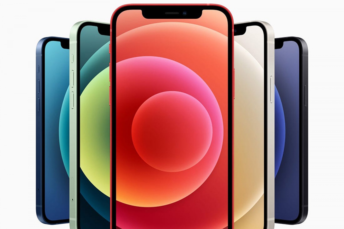 Có tổng cộng 5 màu sắc cho người dùng lựa chọn khi mua iPhone 12.