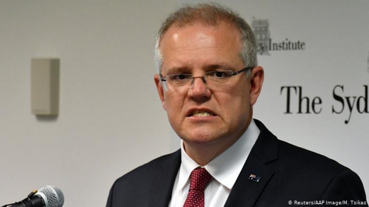Thủ tướng Australia Scott Morrison. Ảnh: Reuters.