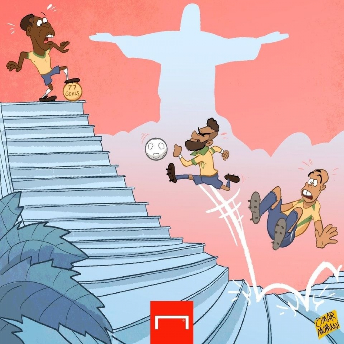 Neymar xô đổ kỷ lục ghi bàn của "Ronaldo béo" ở ĐT Brazil.