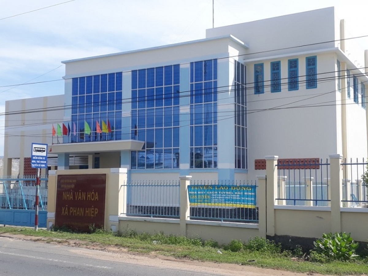 Nhà Văn hoá xã Phan Hiệp, huyện Bắc Bình, tỉnh Bình Thuận được đưa vào sử dụng đúng dịp lễ hội Katê 2020.