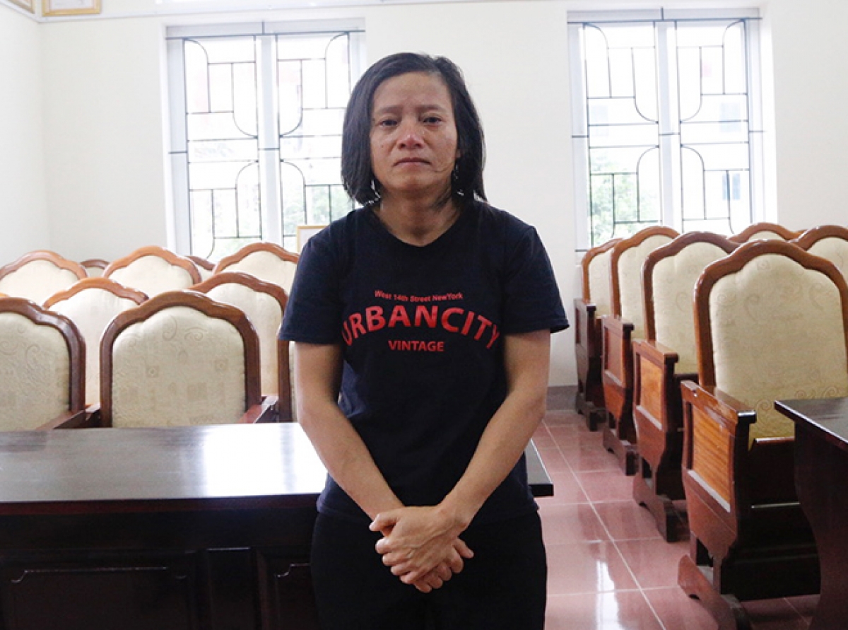 Đối tượng Nguyễn Thị Vân.