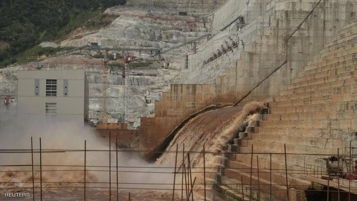 Đập thủy điện Đại Phục hưng ở Ehiopia - Ảnh Reuters