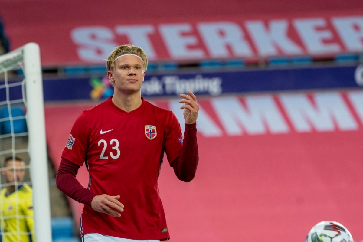 Erling Haaland đang có phong độ rất cao (Ảnh: Getty).