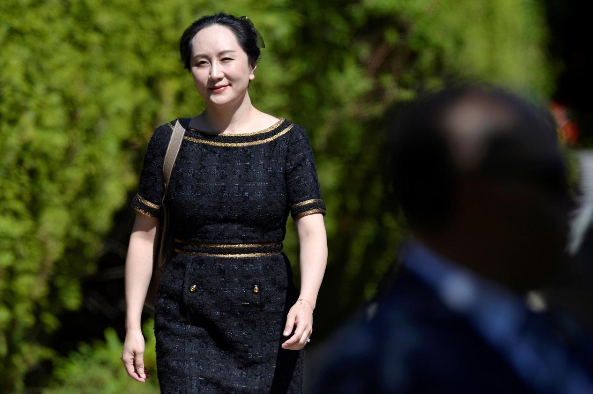Giám đốc tài chính Tập đoàn Huawei, bà Mạnh Vãn Chu. Ảnh: Reuters