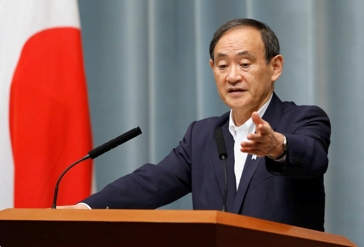 Thủ tướng Nhật Bản Suga Yoshihide. Ảnh: Reuters