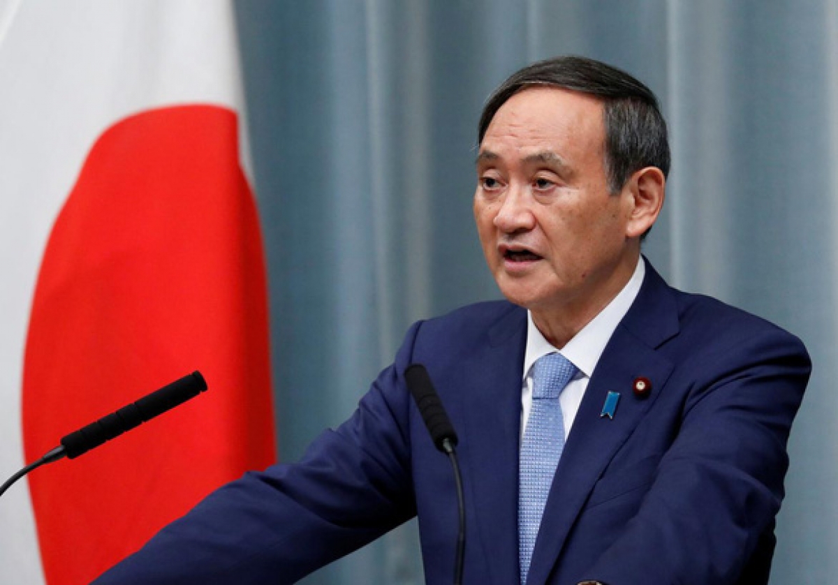 Thủ tướng Nhật Bản Suga Yoshihide. Ảnh: Reuters