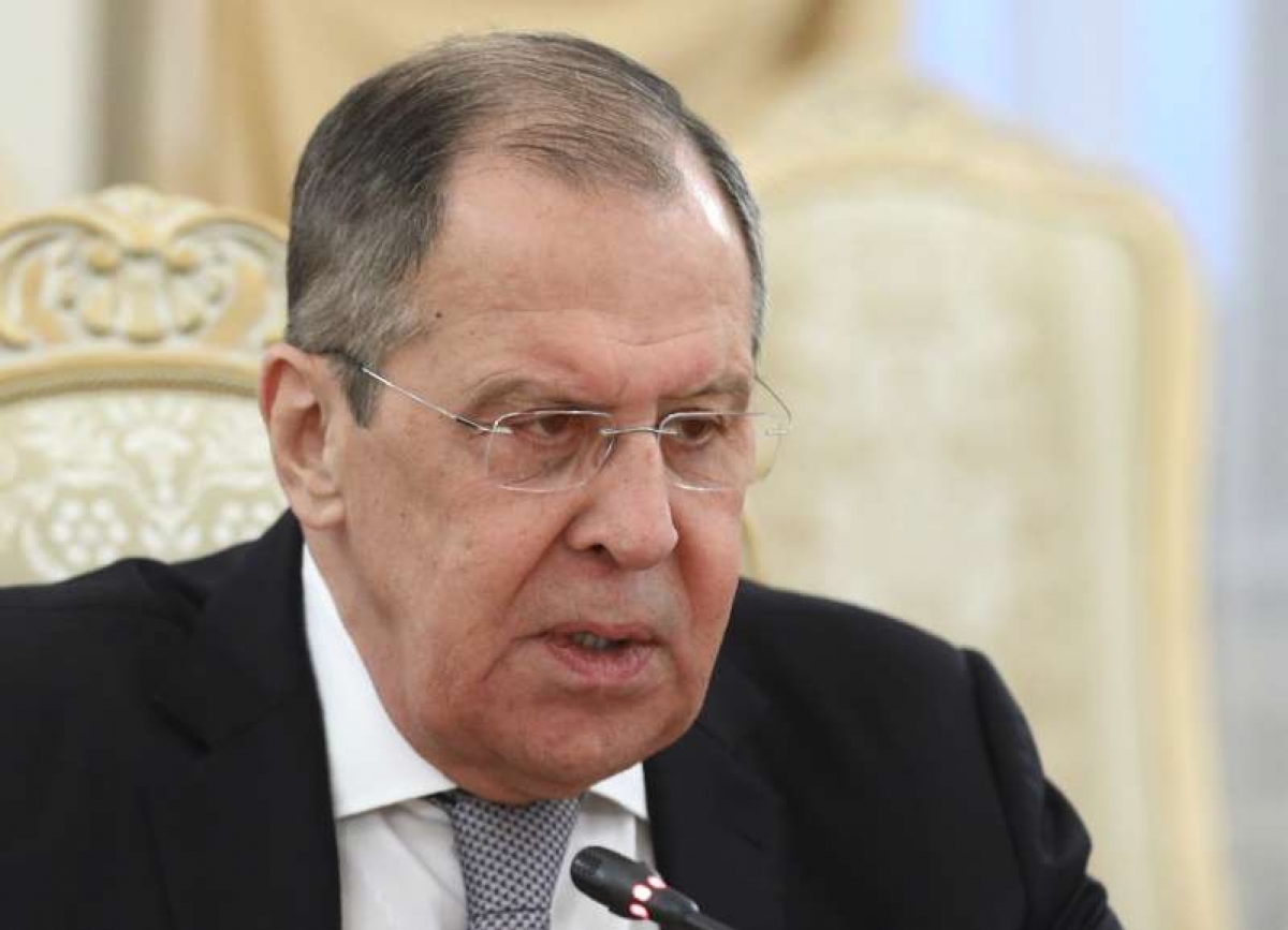 Ngoại trưởng Nga Sergey Lavrov. Ảnh: AP