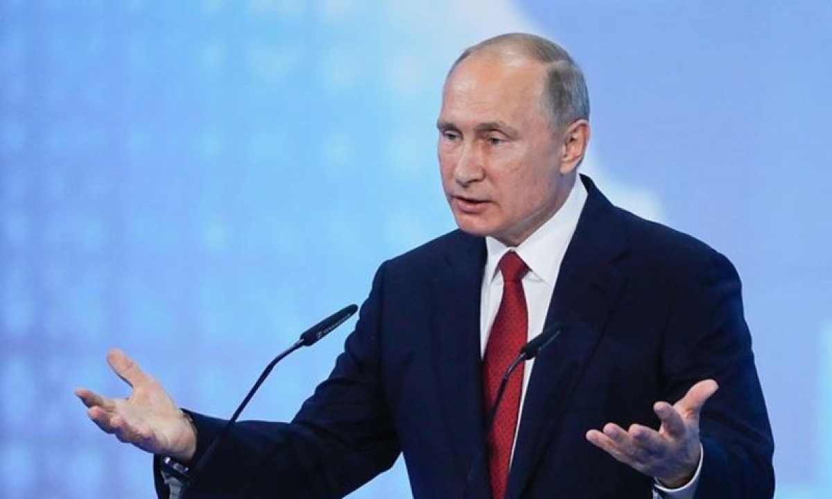 Tổng thống Nga Putin. Ảnh: AP