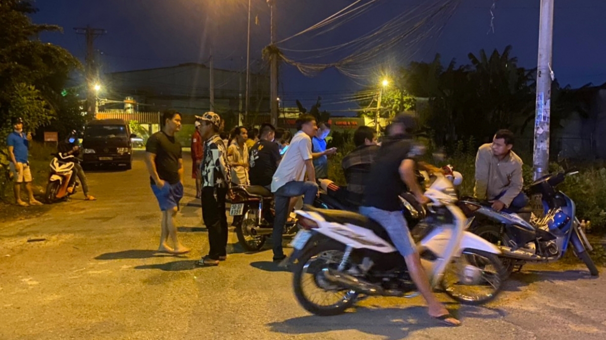 Khu vực gần nơi xảy ra án mạng