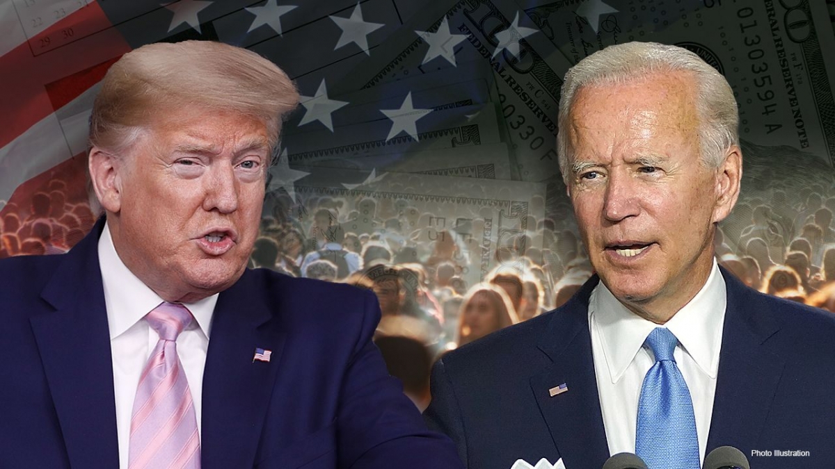 Hai ứng cử viên Tổng thống Mỹ. Ảnh: Fox News 