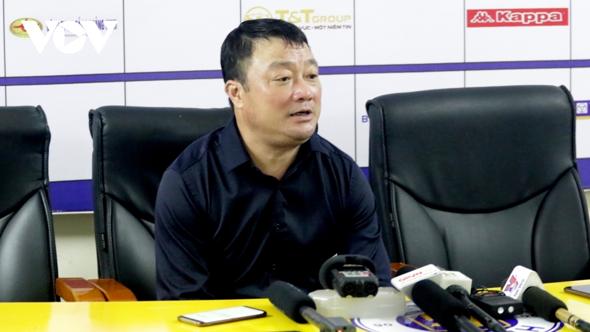 HLV Trương Việt Hoàng khẳng định Viettel chưa nghĩ đến chức vô địch V-League 2020. (Ảnh: Trần Tiến).