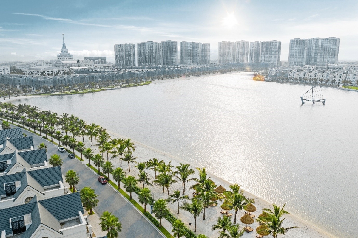 Không gian đáng sống của Vinhomes Ocean Park là nguồn cảm hứng cho tình yêu thể thao của cộng đồng cư dân.