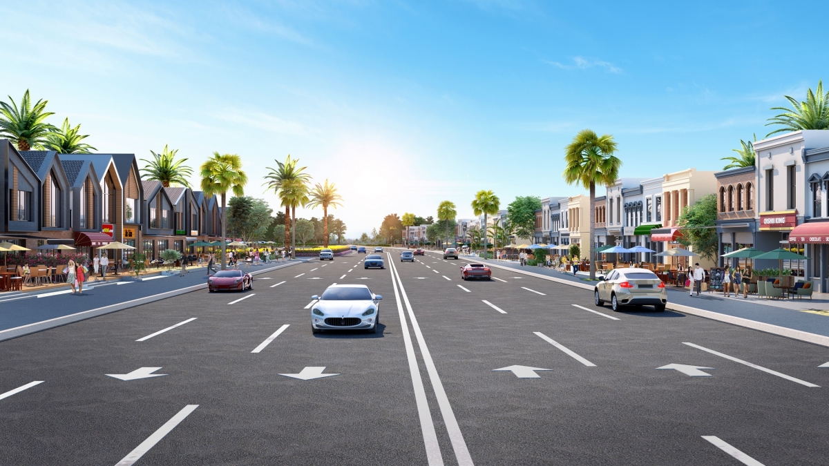 Shophouse mặt tiền đường ven biển The Tropicana – NovaWorld Ho Tram.