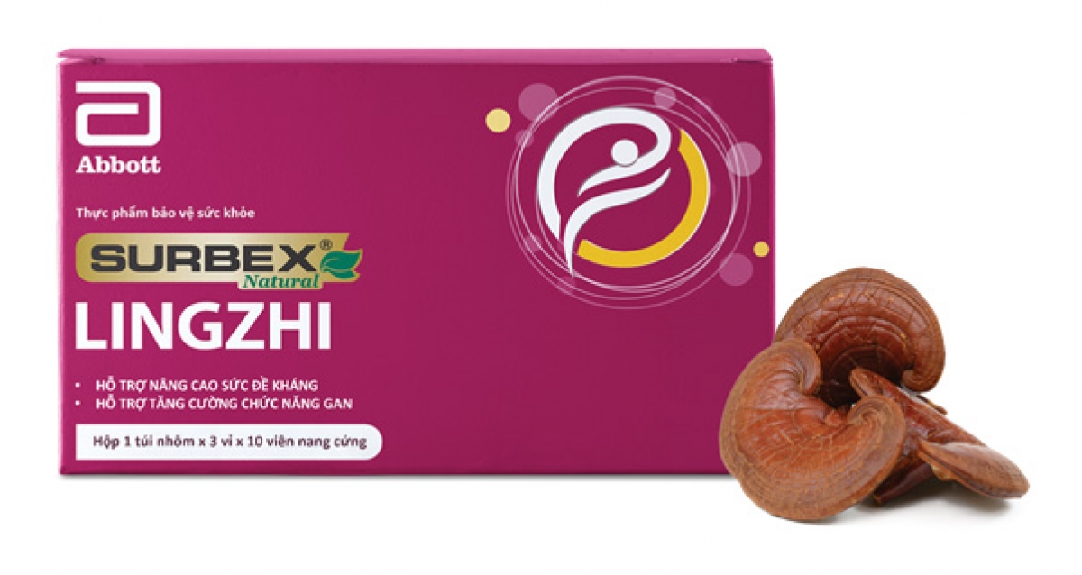 Surbex Natural Lingzhi – Giải pháp chăm sóc sức khỏe tiên tiến từ khoa học và thiên nhiên