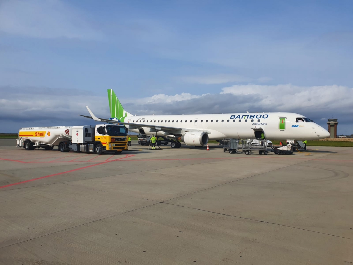 Bamboo Airways và Pacific Airlines cho biết trong hôm nay sẽ điều chỉnh nhiều chuyến bay do ảnh hưởng bão số 9.