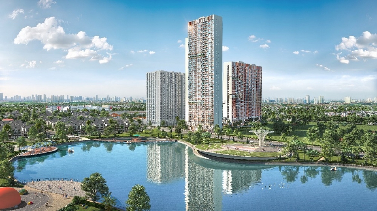 Không gian xanh mát tái tạo năng lượng hiệu quả tại Anland Lakeview