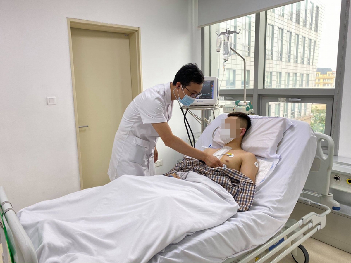 Sức khỏe của bệnh nhân ổn định sau phẫu thuật. (Ảnh: BVCC)