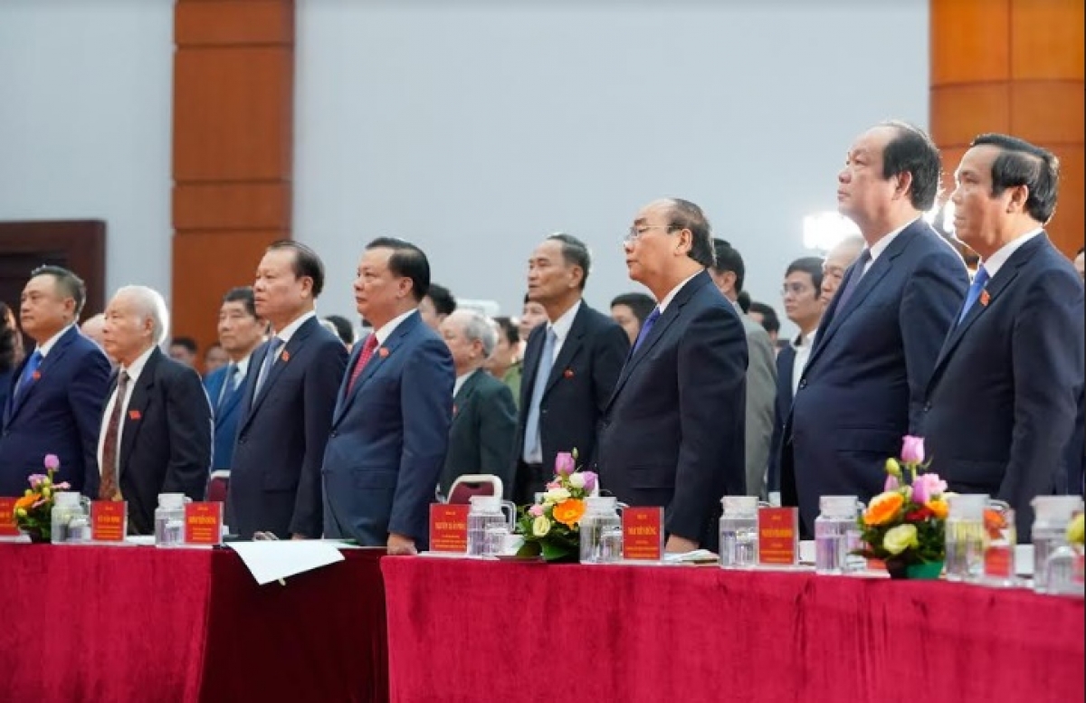 Các đại biểu dự hội nghị.