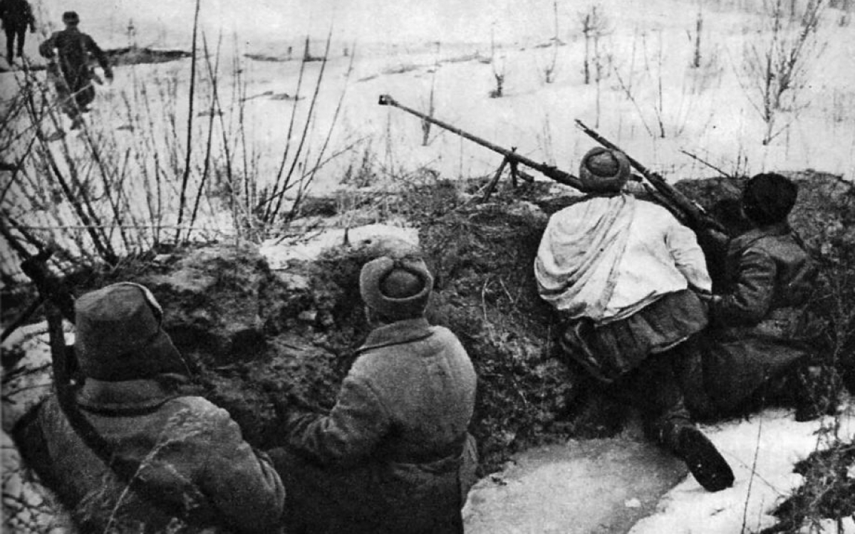 Chiến sĩ Hồng quân trong Thế chiến 2. Ảnh: Warontherocks.