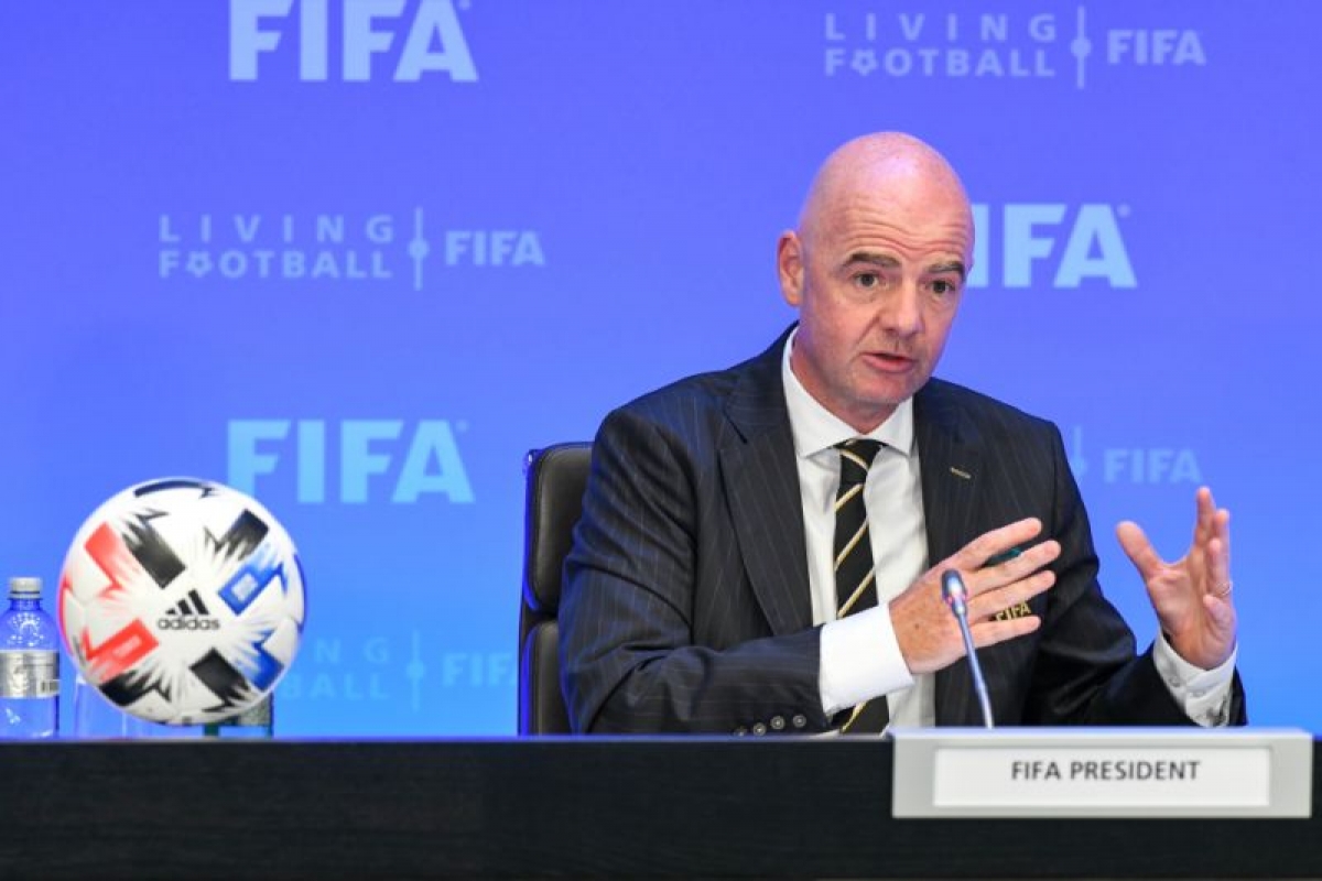 Chủ tịch FIFA - Gianni Infantino. (Ảnh: Getty)