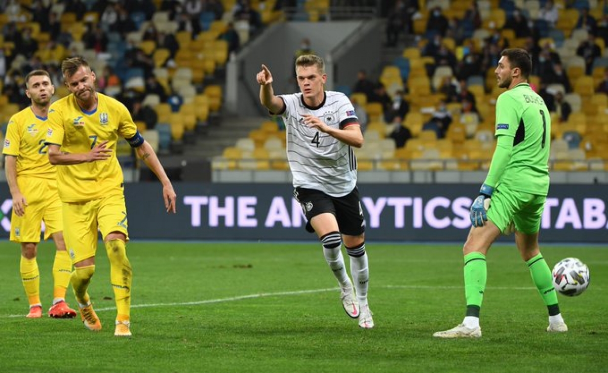 Đức có chiến thắng đầu tiên ở UEFA Nations League mùa này. (Ảnh: Getty)