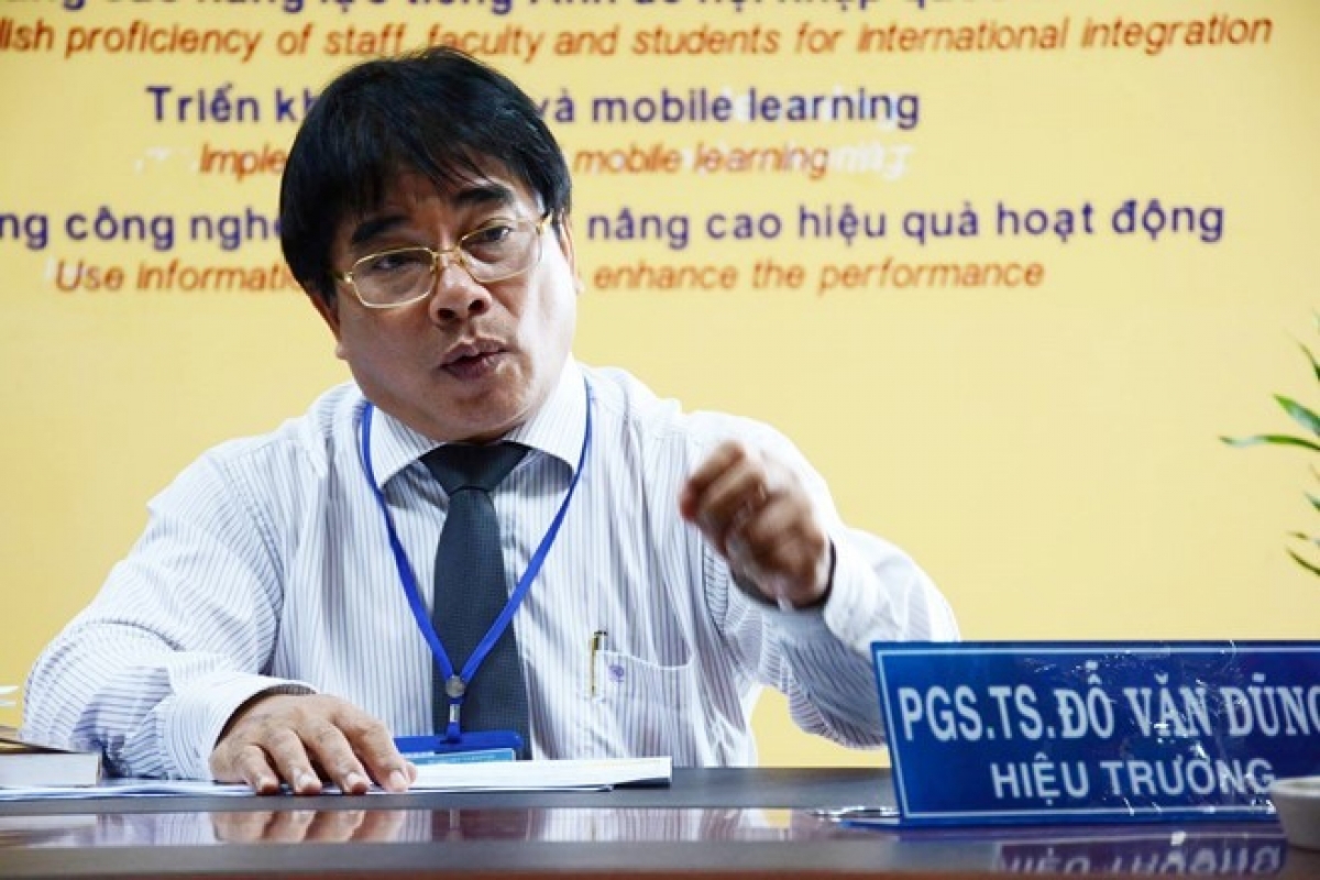 PGS.TS Đỗ Văn Dũng, Hiệu trưởng trường ĐH Sư phạm kỹ thuật TP HCM