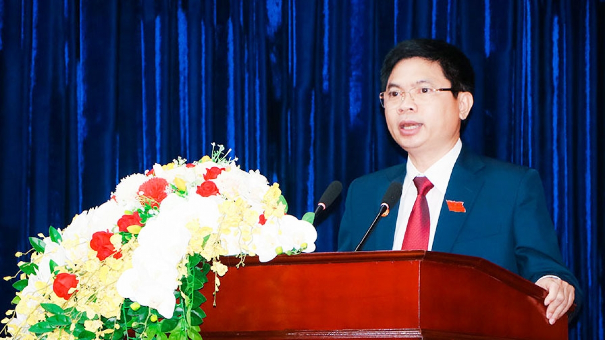 Ông Trương Quốc Huy được bầu giữ chức Chủ tịch UBND tỉnh Hà Nam.(ảnh: Báo Hà Nam)