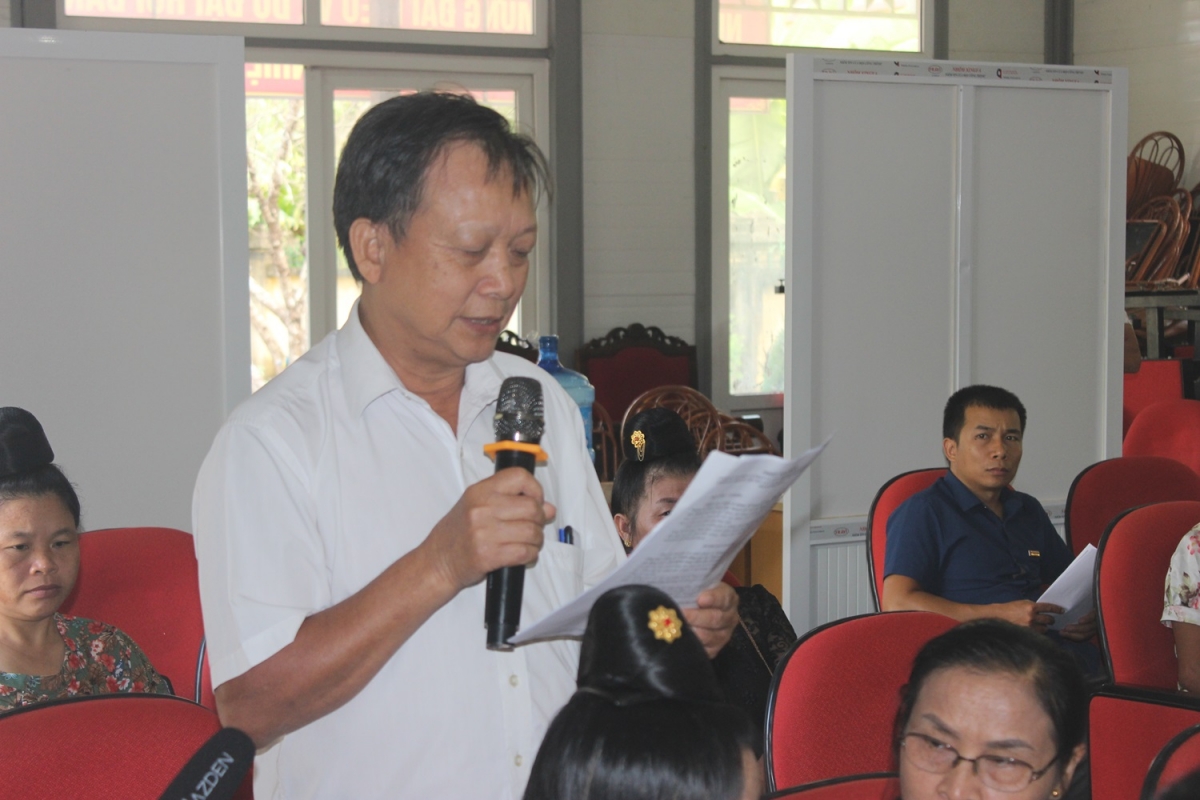 Ông Nguyễn Hùng Tuyền, 72 tuổi được đảng viên tín nhiệm bầu làm Bí thư chi bộ tổ 14, phường Quyết Thắng, thành phố Sơn La 3 khóa liên tiếp.