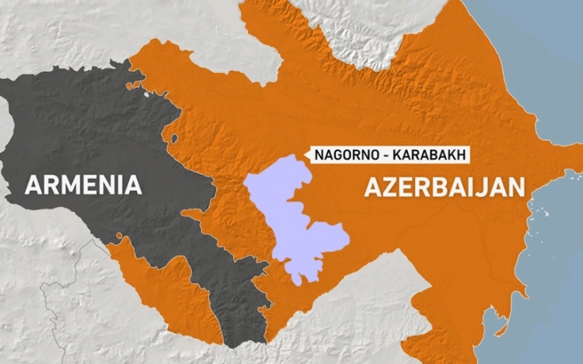 Vùng Nagorno-Karabakh. Ảnh: Al Jazeera.