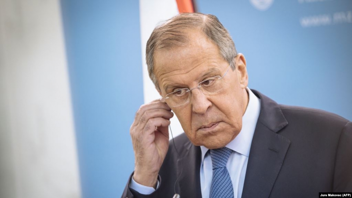 Ngoại trưởng Nga Sergei Lavrov. Ảnh: AFP.