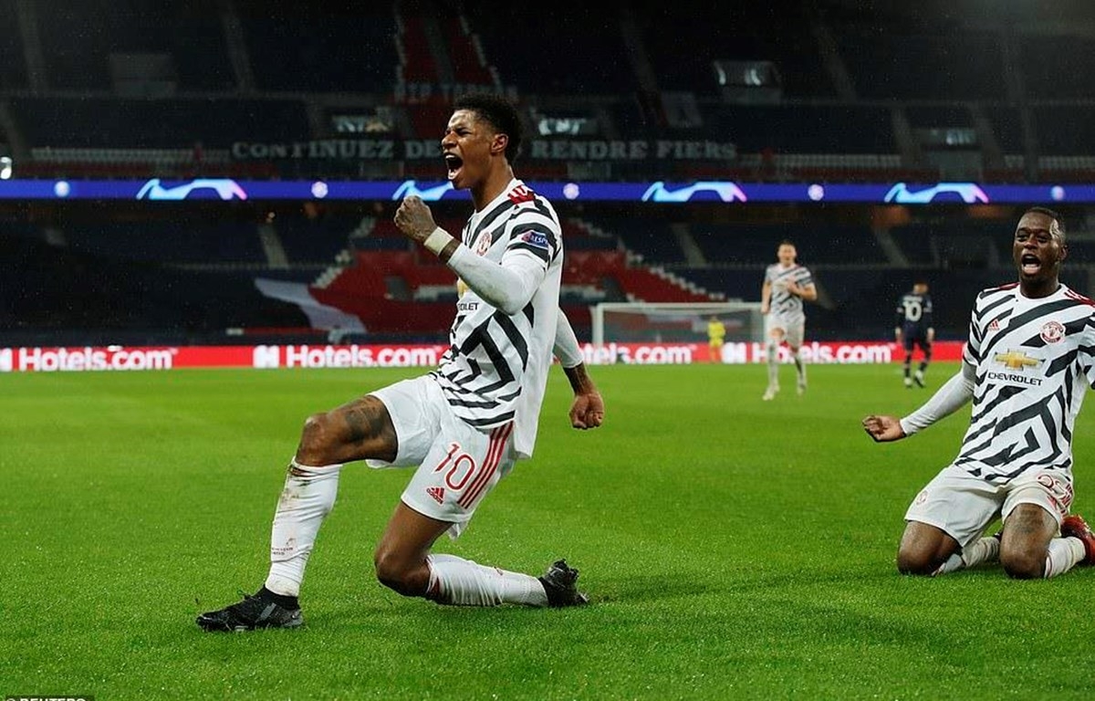 MU khởi đầu Champions League mùa này bằng chiến thắng 2-1 ngay trên sân PSG. (Ảnh: Getty)
