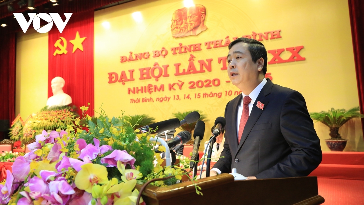Ông Ngô Đông Hải được bầu giữ chức Bí thư Tỉnh ủy Thái Bình.