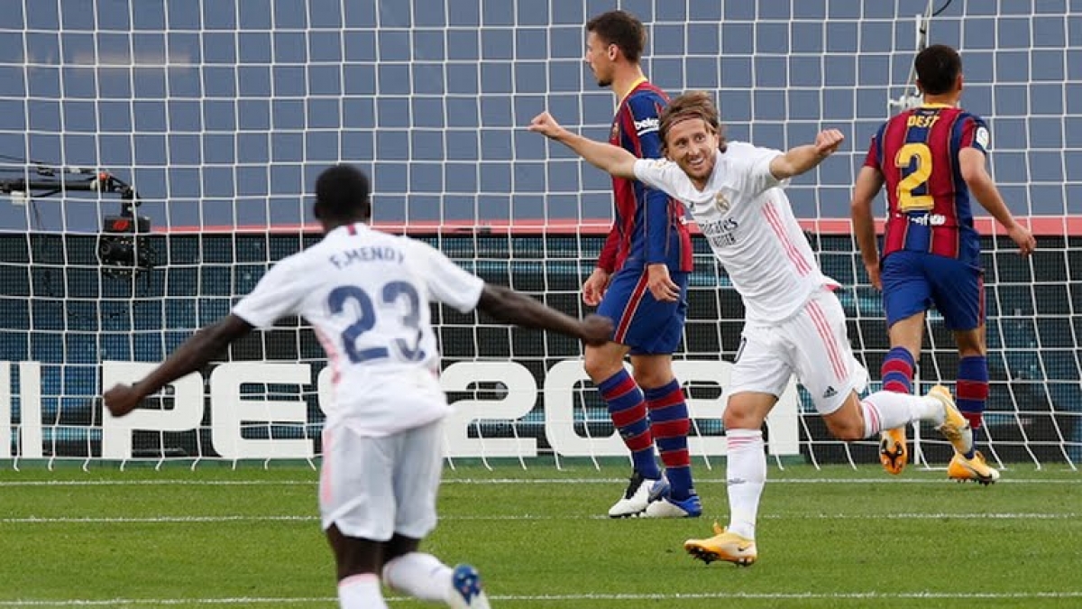 Real Madrid đang có tinh thần tốt sau trận thắng Barca (Ảnh: Reuters).