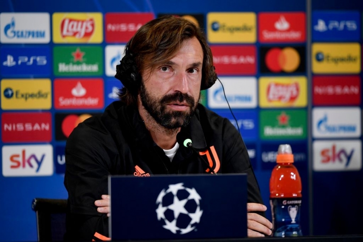 HLV Pirlo đang gặp khó khăn trong việc phát huy sức mạnh của Juventus (Ảnh: Getty).