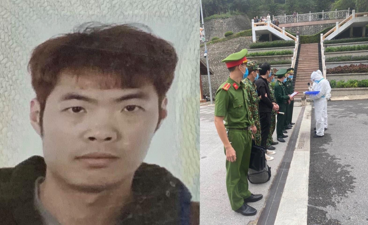 Bàn giao đối tượng Xu Jing Dong cho Công an Trung Quốc.