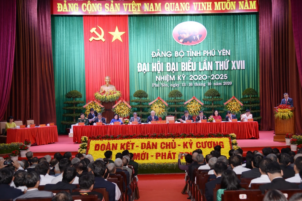 Khai mạc Đại hội đại biểu Đảng bộ tỉnh Phú Yên lần thứ XVII