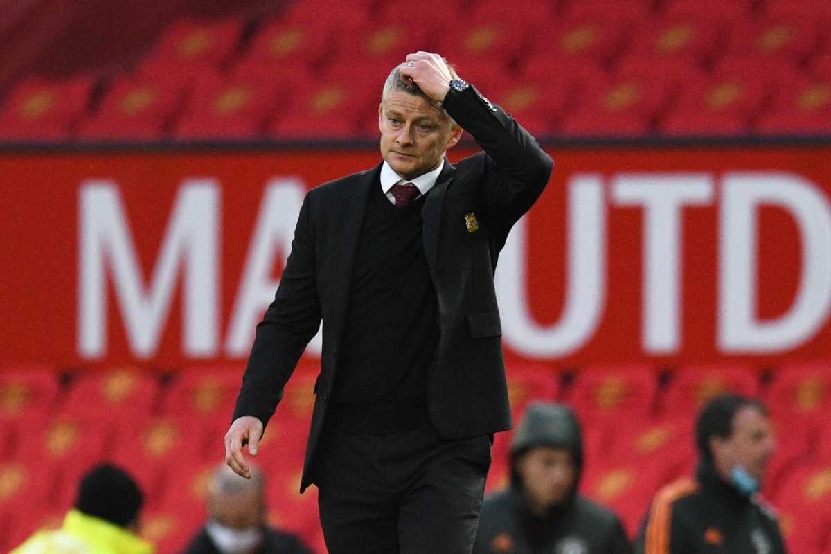 HLV Solskjaer sẽ có thể bị sa thải nếu MU tiếp tục thi đấu bết bát. (Ảnh: Getty).