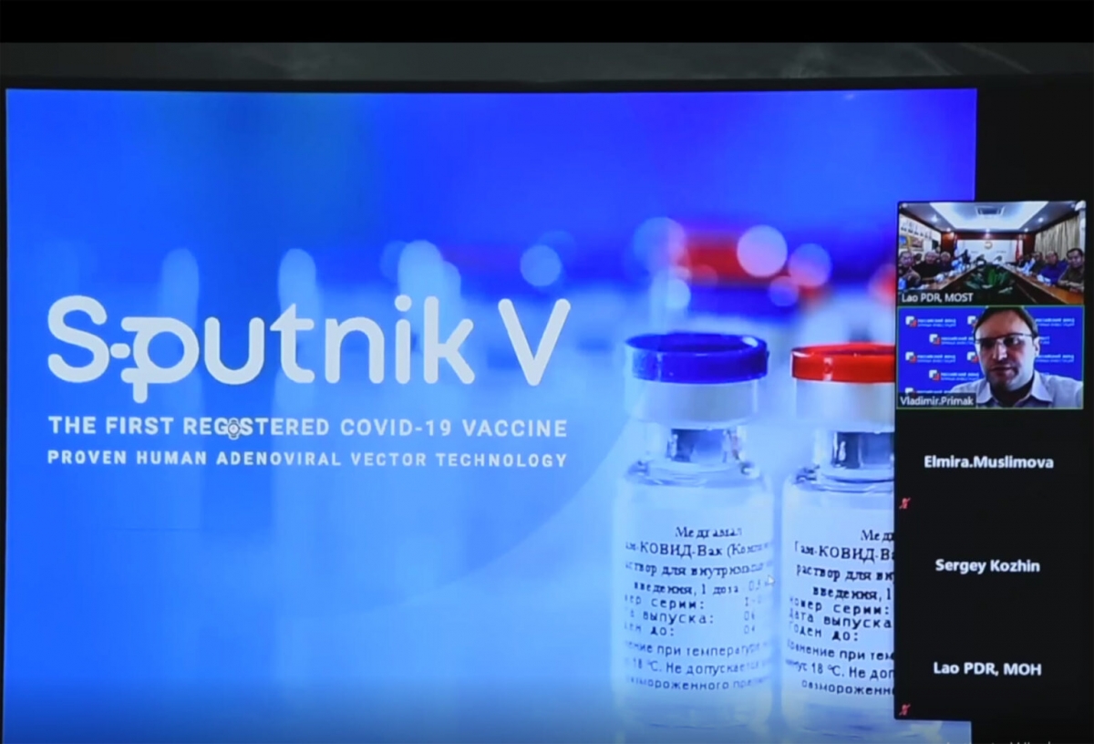 Vaccin ngừa COVID 19, Sputnik V sẽ được thử nghiệm tại Lào