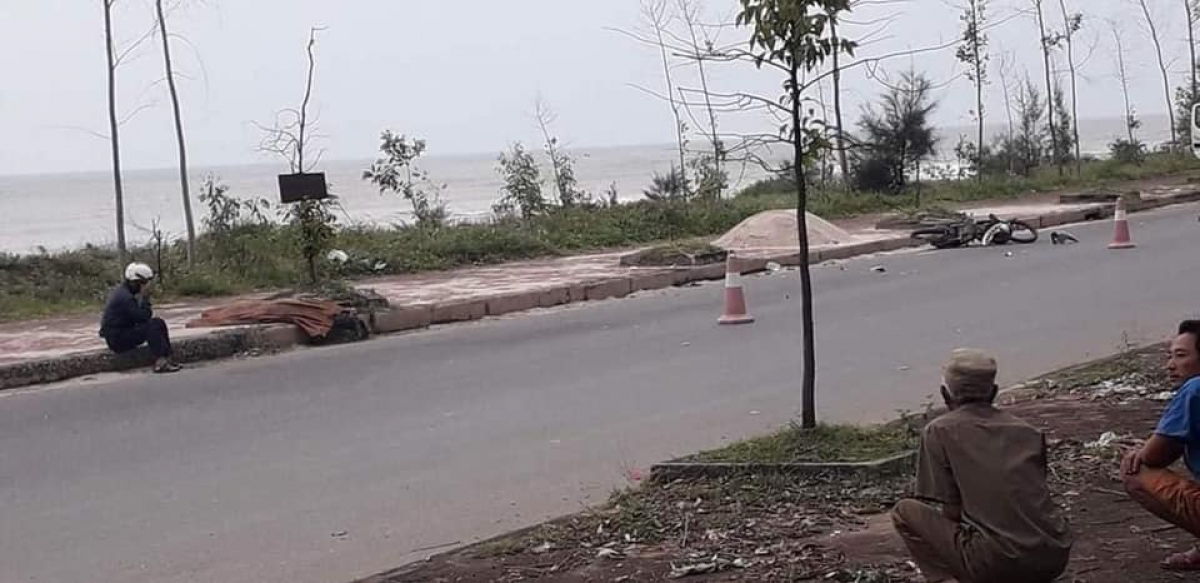 Hiện trường nơi phát hiện thi thể nam thanh niên.