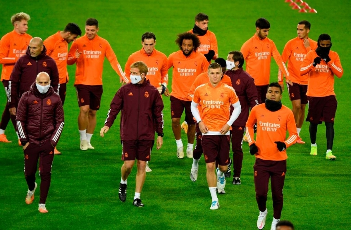Real Madrid tổn thất lực lượng trước trận đấu với Monchengladbach (Ảnh: Getty).