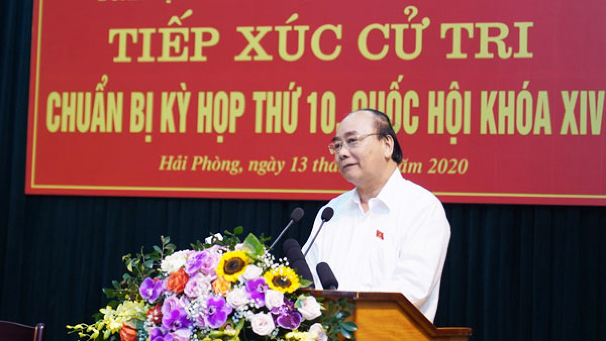 Thủ tướng trả lời những vấn đề cử tri quan tâm.