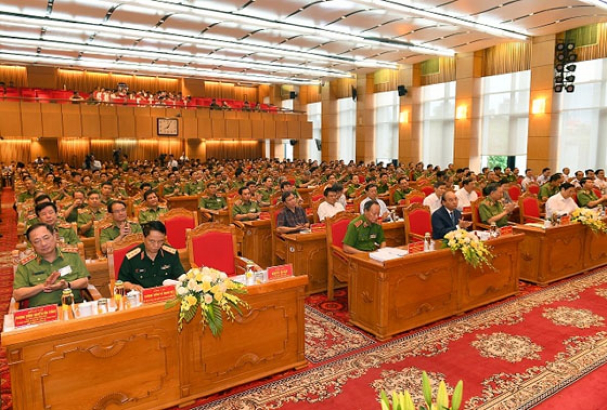  Hội nghị sơ kết công tác công an 6 tháng đầu năm 2020