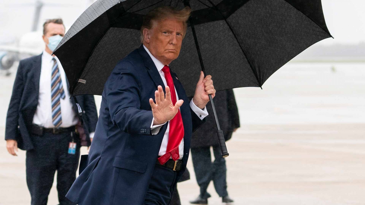 Tổng thống Trump. Ảnh: ABC7 New York