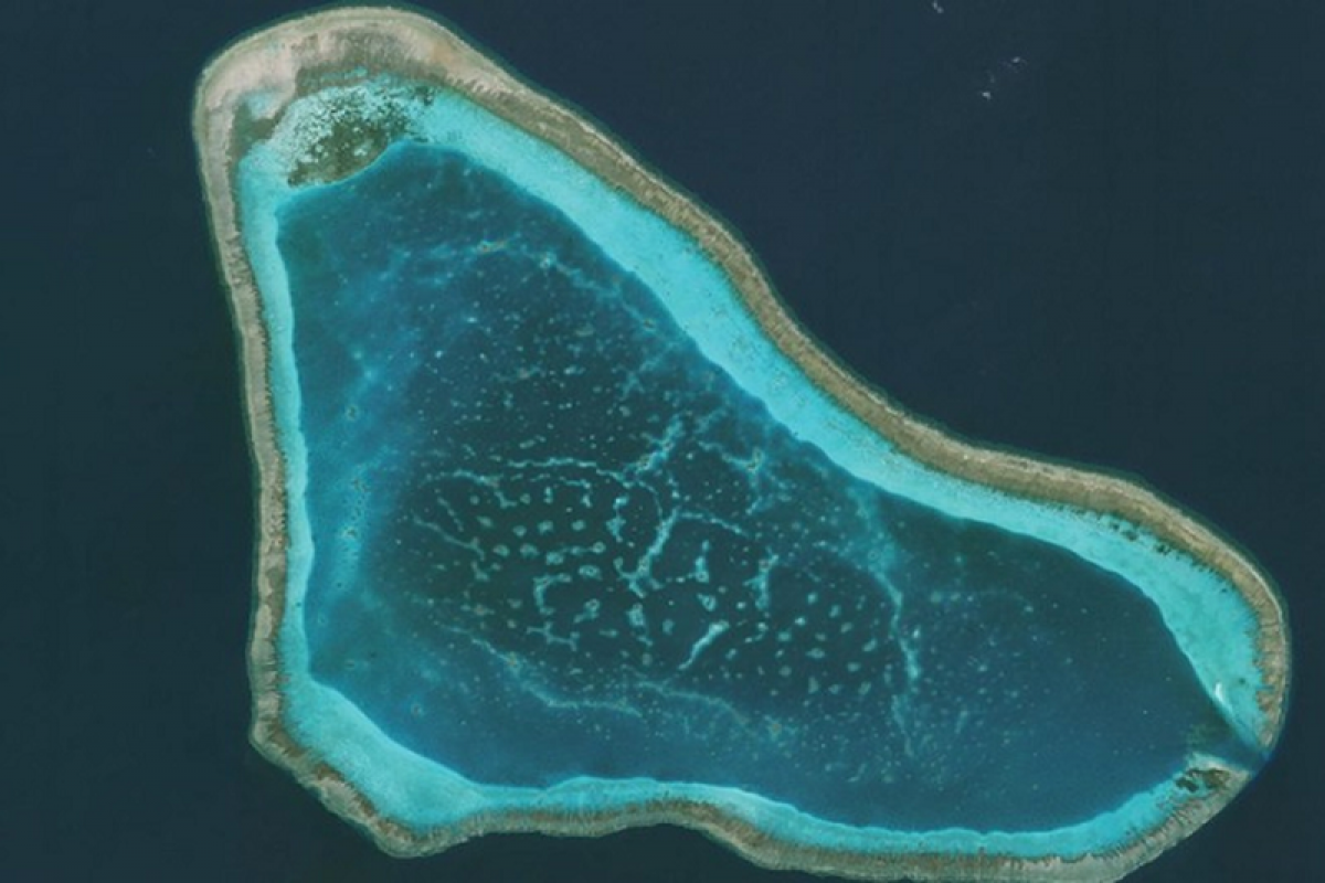 Philippines cử 240 dân quân đến Biển Đông để bảo vệ bãi cạn Scaborough. (Nguồn: AMTI/CSIS)