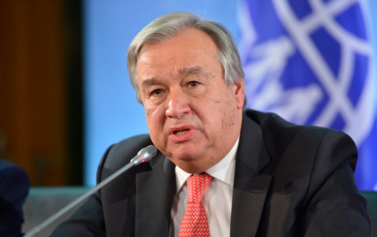 Tổng thư ký Liên Hợp Quốc Antonio Guterres. Ảnh: Time Magazine