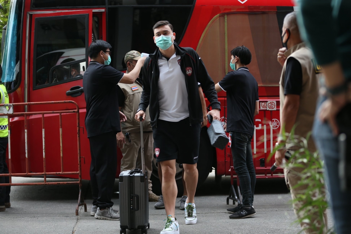 Văn Lâm đang có phong độ cực cao trong màu áo Muangthong United. (Ảnh: Muangthong).