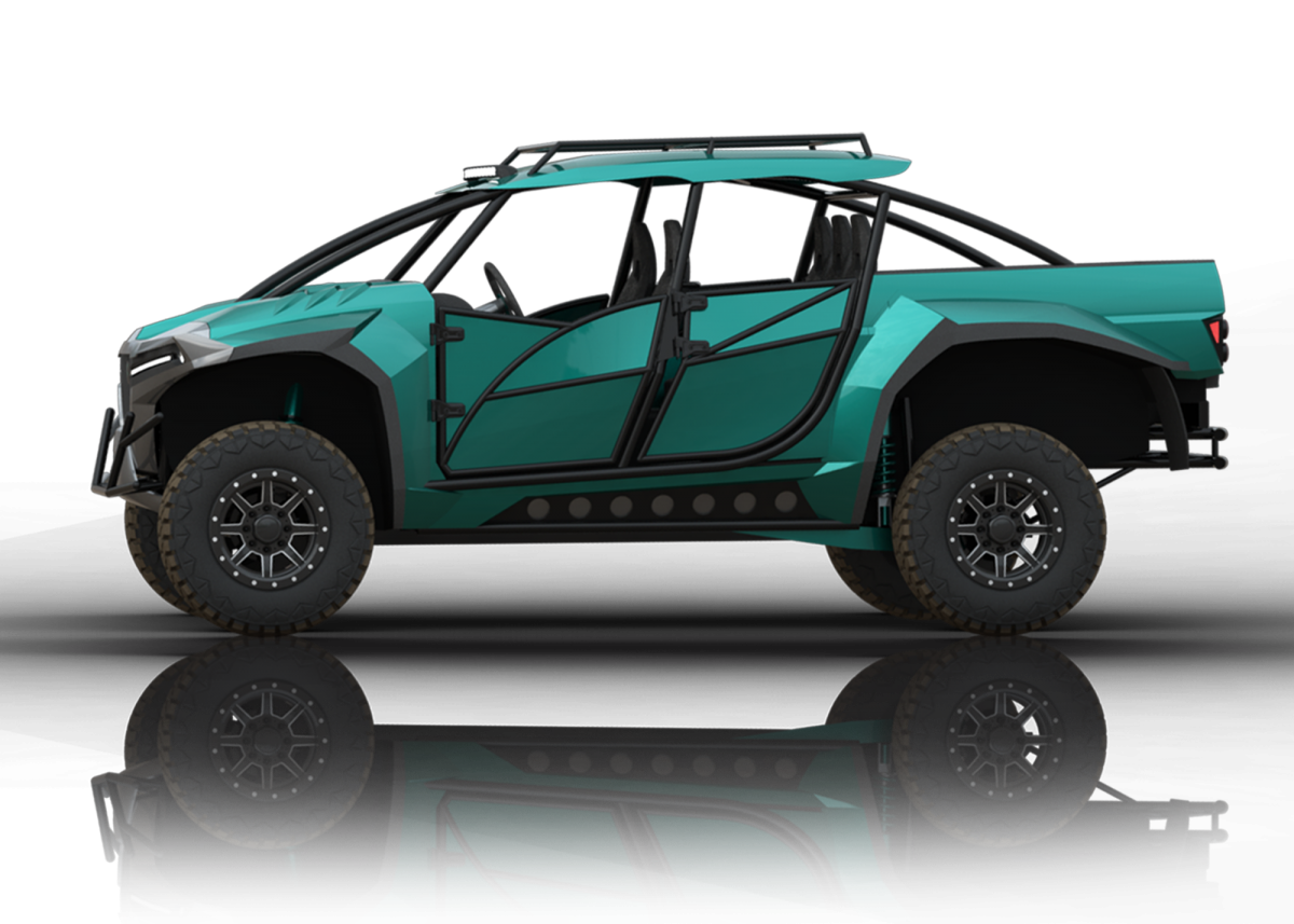 Chiếc Volcon Beast 4 cửa