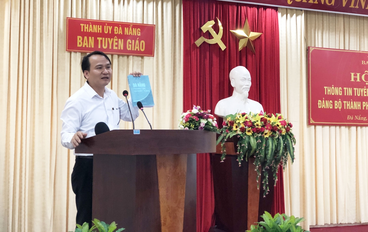 Ông Nguyễn Đình Vĩnh- Phó Trưởng Ban Tuyên giáo Thành ủy Đà Nẵng.