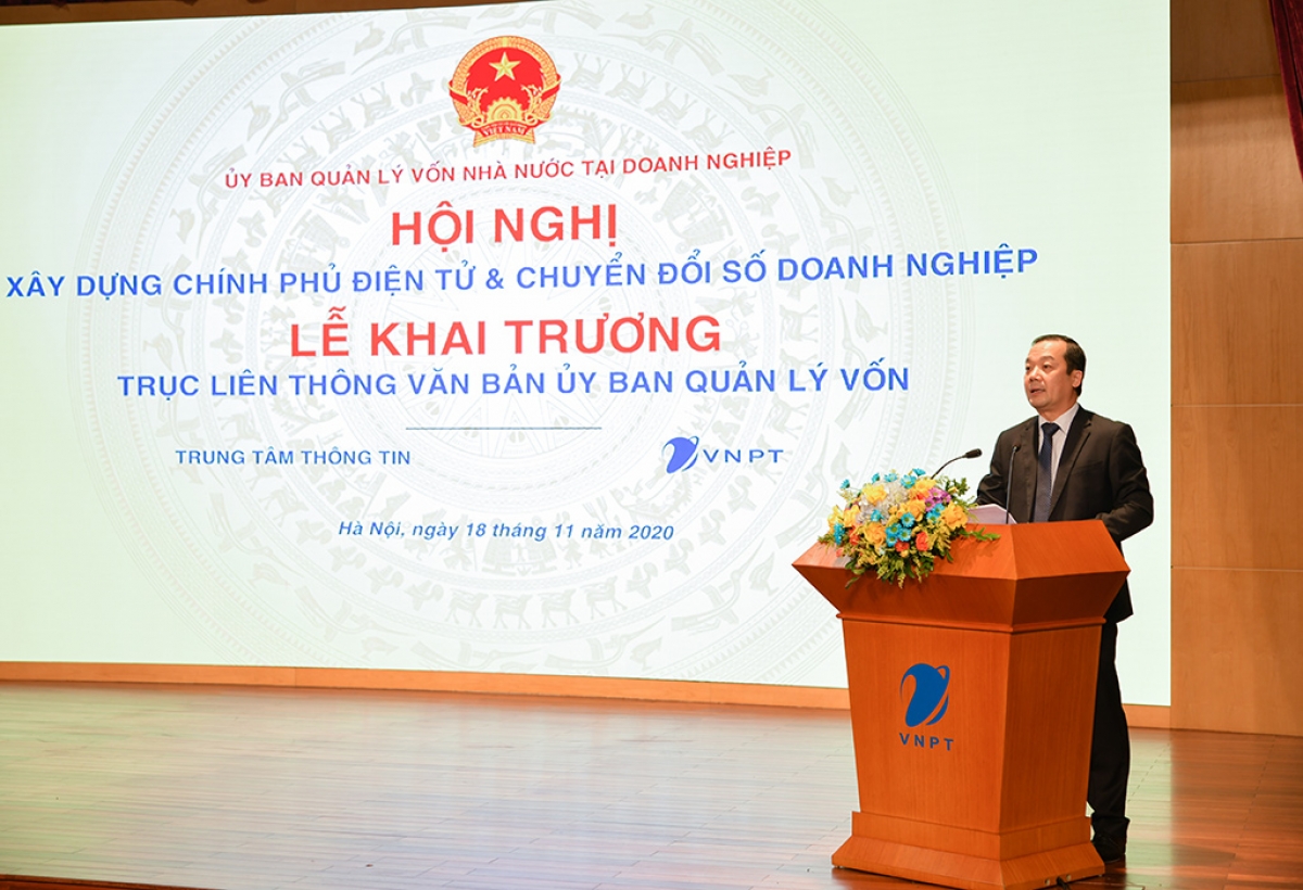 Ông Phạm Đức Long - Chủ tịch Hội đồng thành viên Tập đoàn Bưu chính Viễn thông Việt Nam (VNPT).